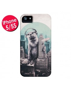 Coque Loutre Dj New York pour iPhone 5 et 5S - Ali Gulec