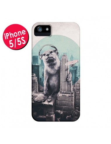 Coque Loutre Dj New York pour iPhone 5 et 5S - Ali Gulec