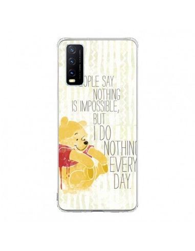 Coque Vivo Y20S Winnie I do nothing every day - Sara Eshak