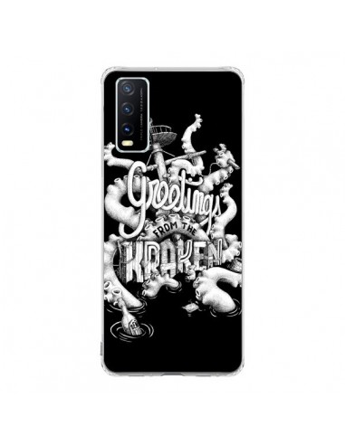 Coque Vivo Y20S Greetings from the kraken Tentacules Poulpe - Senor Octopus