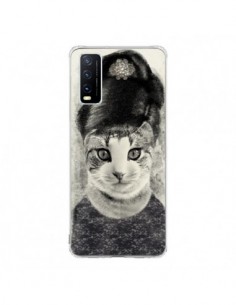 Coque Vivo Y20S Audrey Cat Chat - Tipsy Eyes