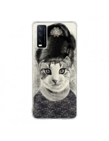 Coque Vivo Y20S Audrey Cat Chat - Tipsy Eyes