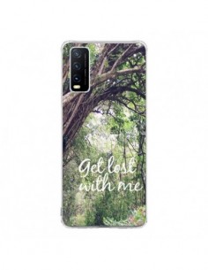 Coque Vivo Y20S Get lost with him Paysage Foret Palmiers...