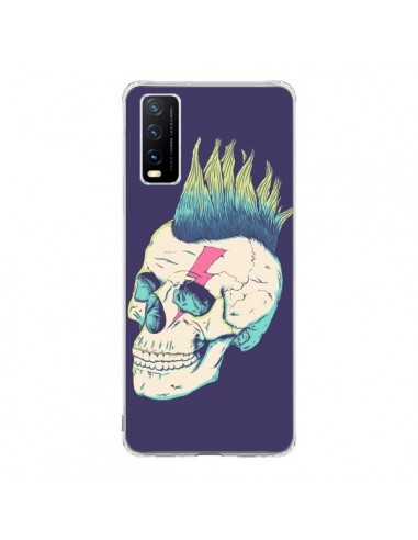 Coque Vivo Y20S Tête de mort Punk - Victor Vercesi