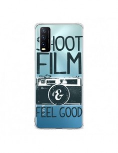 Coque Vivo Y20S Shoot Film and Feel Good Transparente -...