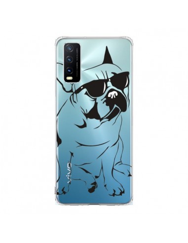 Coque Vivo Y20S Chien Bulldog Dog Transparente - Yohan B.