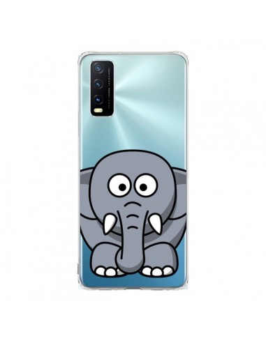 Coque Vivo Y20S Elephant Animal Transparente - Yohan B.