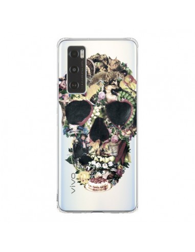 Coque Vivo Y70 Skull Vintage Tête de Mort Transparente - Ali Gulec