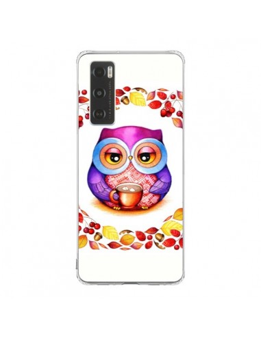 Coque Vivo Y70 Chouette Automne - Annya Kai