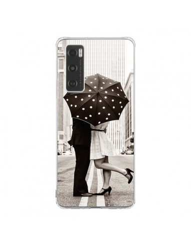 Coque Vivo Y70 Secret under Umbrella Amour Couple Love - Asano Yamazaki