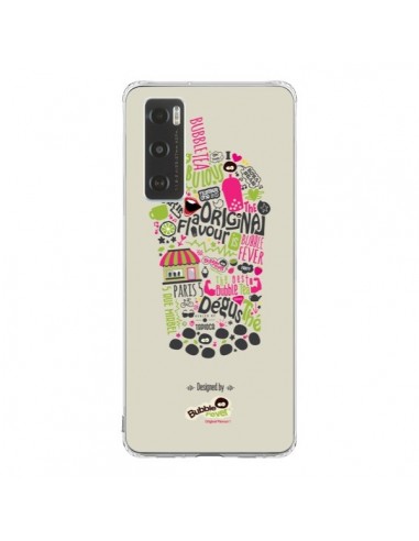 Coque Vivo Y70 Bubble Fever Original Flavour Beige - Bubble Fever