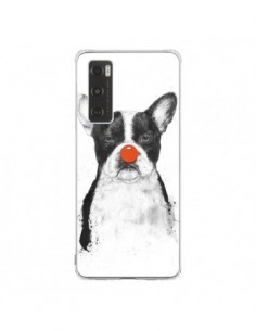 Coque Vivo Y70 Clown Bulldog Chien Dog - Balazs Solti