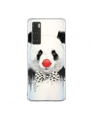 Coque Vivo Y70 Clown Panda Transparente - Balazs Solti
