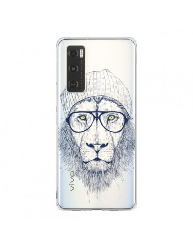 Coque Vivo Y70 Cool Lion Swag Lunettes Transparente - Balazs Solti