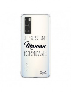 Coque Vivo Y70 Je suis une Maman Formidable Transparente...