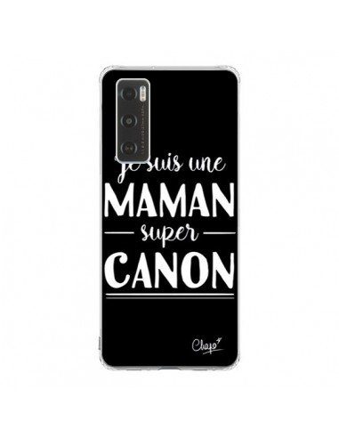 Coque Vivo Y70 Je suis une Maman super Canon - Chapo