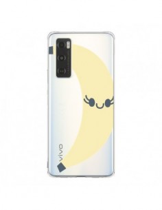 Coque Vivo Y70 Banana Banane Fruit Transparente - Claudia...
