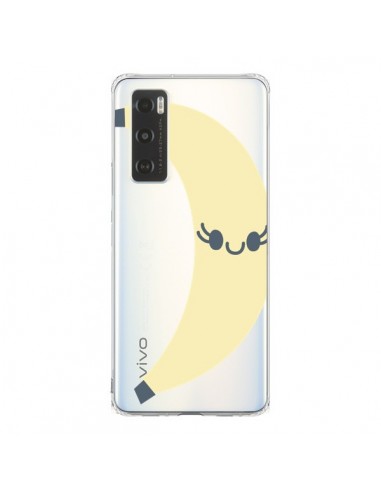 Coque Vivo Y70 Banana Banane Fruit Transparente - Claudia Ramos