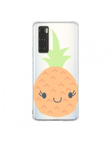 Coque Vivo Y70 Ananas Pineapple Fruit Transparente - Claudia Ramos