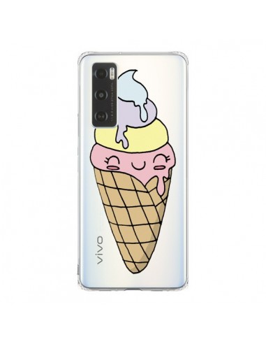 Coque Vivo Y70 Ice Cream Glace Summer Ete Parfum Transparente - Claudia Ramos