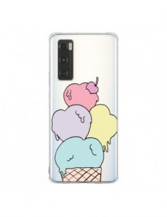 Coque Vivo Y70 Ice Cream Glace Summer Ete Coeur...
