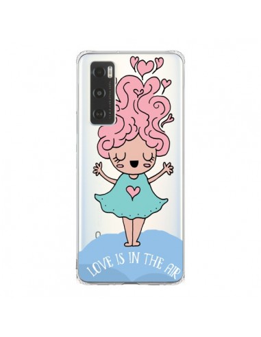 Coque Vivo Y70 Love Is In The Air Fillette Transparente - Claudia Ramos