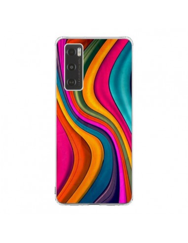 Coque Vivo Y70 Love Color Vagues - Danny Ivan