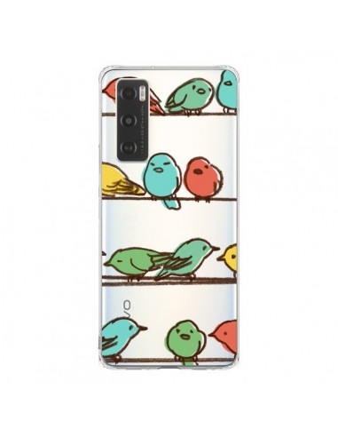 Coque Vivo Y70 Oiseaux Birds Transparente - Eric Fan