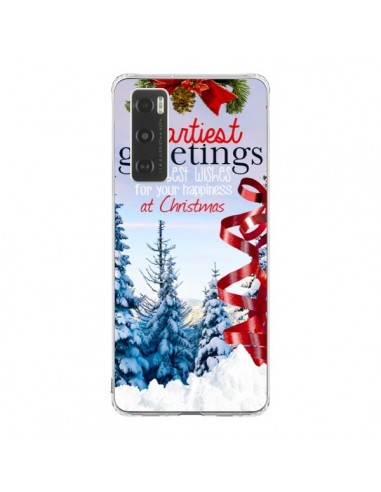 Coque Vivo Y70 Voeux Joyeux Noël - Eleaxart