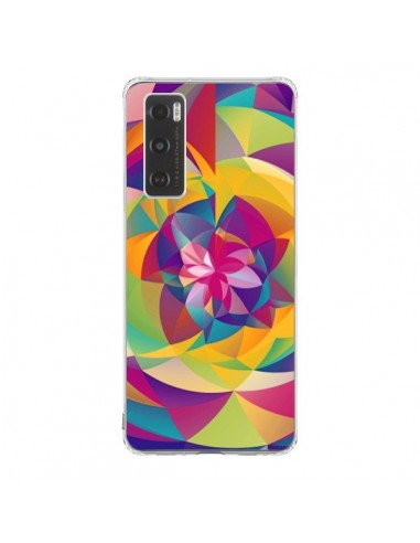 Coque Vivo Y70 Acid Blossom Fleur - Eleaxart