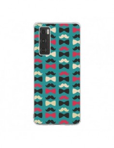 Coque Vivo Y70 Hipster Moustache Noeud Papillon - Eleaxart