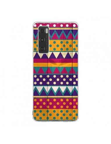 Coque Vivo Y70 Mexican Triangle Aztec Azteque - Eleaxart