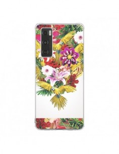 Coque Vivo Y70 Parrot Floral Perroquet Fleurs - Eleaxart