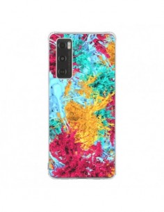 Coque Vivo Y70 Splashes Peintures - Eleaxart