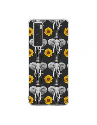 Coque Vivo Y70 Elephant Tournesol - Eleaxart