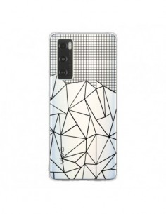 Coque Vivo Y70 Lignes Grille Grid Abstract Noir...