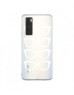 Coque Vivo Y70 Sunglasses Lunettes Soleil Blanc...