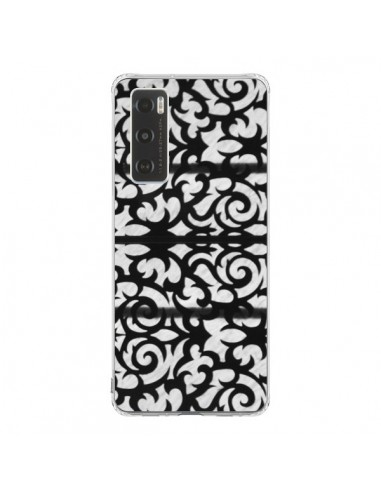 Coque Vivo Y70 Abstrait Noir et Blanc - Irene Sneddon