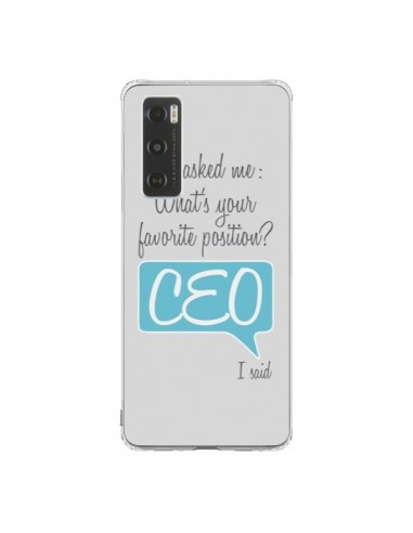 Coque Vivo Y70 What's your favorite position CEO I said, bleu - Shop Gasoline