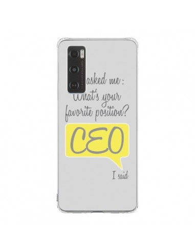 Coque Vivo Y70 What's your favorite position CEO I said, jaune - Shop Gasoline