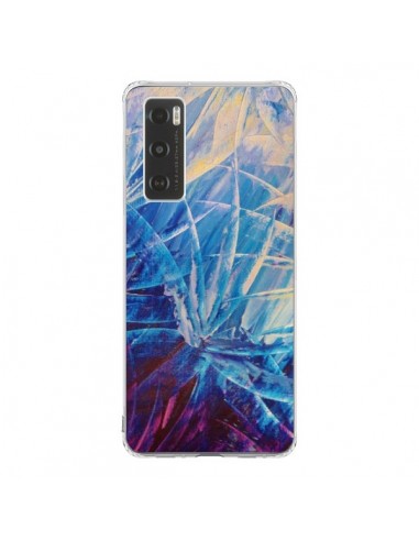 Coque Vivo Y70 Fleurs Violettes françaises -...