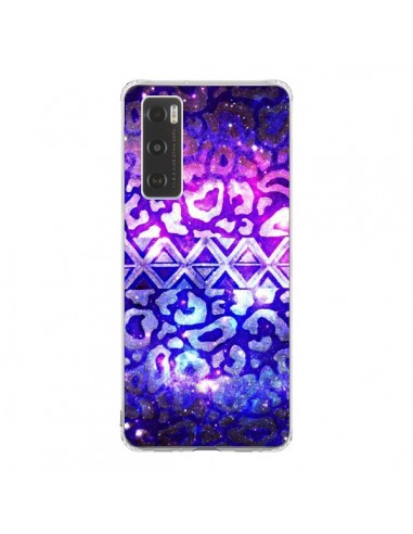 Coque Vivo Y70 Tribal Leopard Galaxy - Ebi Emporium