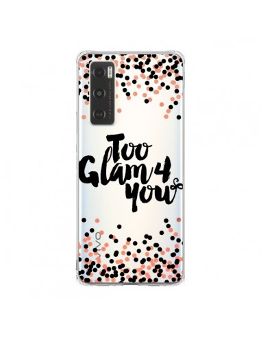 Coque Vivo Y70 Too Glamour 4 you Trop Glamour pour Toi Transparente - Ebi Emporium