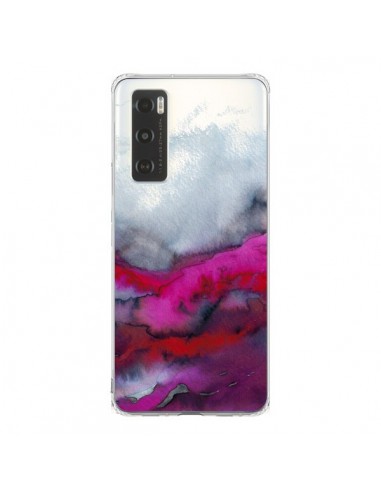 Coque Vivo Y70 Winter Waves Vagues Hiver Transparente - Ebi Emporium