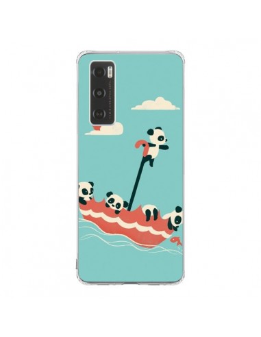 Coque Vivo Y70 Parapluie Flottant Panda - Jay Fleck