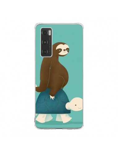 Coque Vivo Y70 Tortue Taxi Singe Slow Ride - Jay Fleck