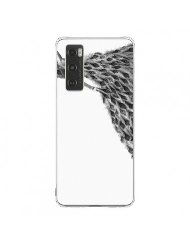 Coque Vivo Y70 Peacock Paon Robe Femme - Jenny Liz Rome