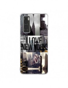 Coque Vivo Y70 I love New Yorck City noir - Javier Martinez