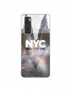 Coque Vivo Y70 I Love New York City Gris - Javier Martinez