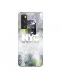 Coque Vivo Y70 I Love New York City Gris Vert - Javier...